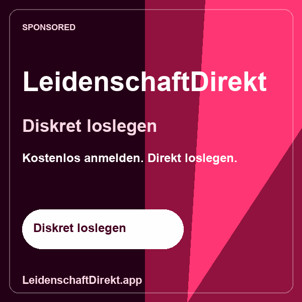 Diskret loslegen - LeidenschaftDirekt.app