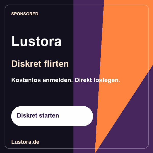 Diskret starten - Lustora.de